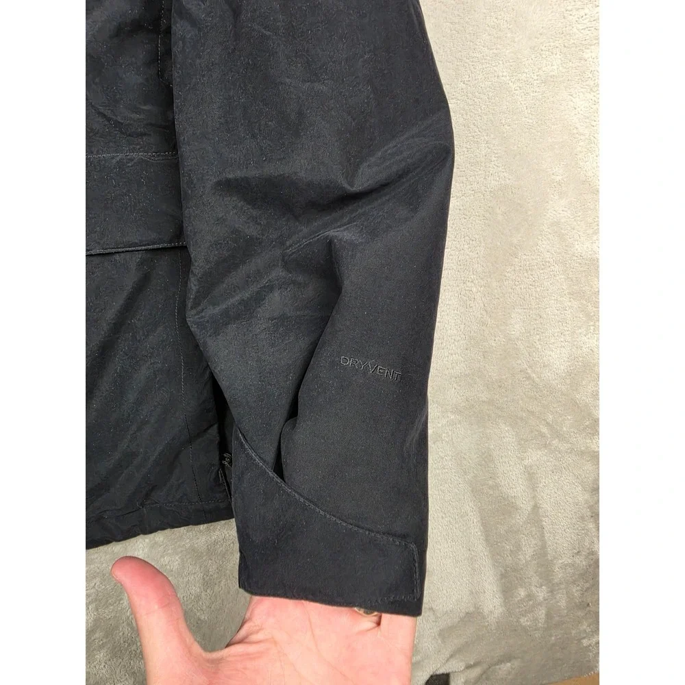 The North Face DryVent Canyonlands Jacket Mens M Black Triclimate Parka Coat